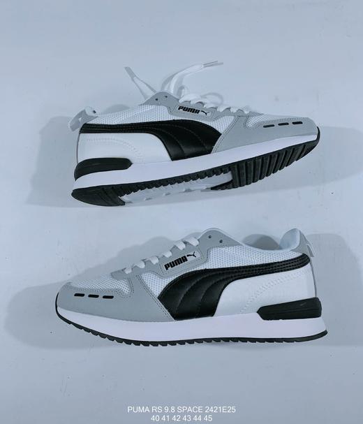 彪马Puma RS 9.8 SPACE低帮系带透气网面拼接男士休闲百搭个性慢跑鞋 商品图2