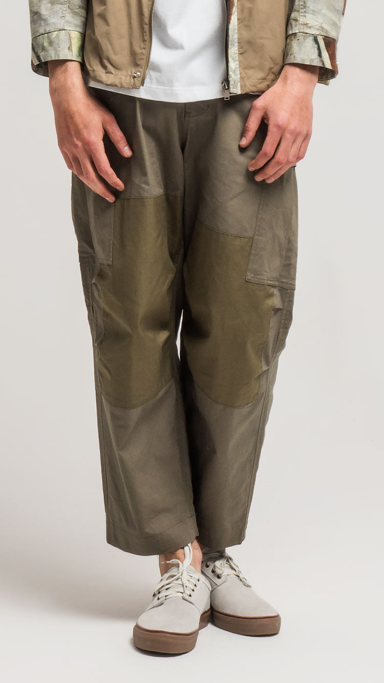 DEC B95933860 时尚复古机能梭织工装裤