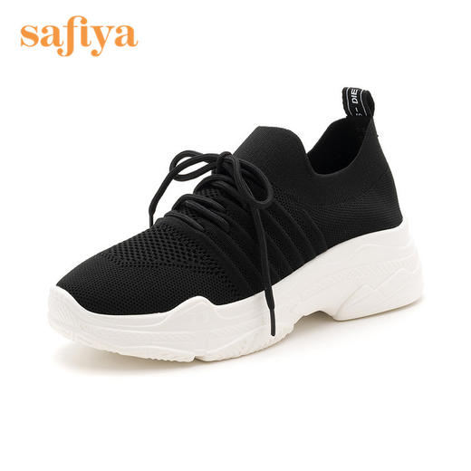 商场同款 | Safiya/索菲娅春季时尚火焰鞋女原宿风老爹鞋休闲女鞋SF2003 商品图1
