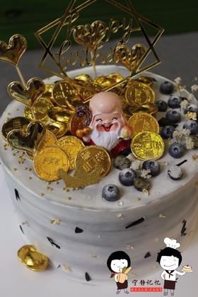下单前请仔细阅读商品详情 祝寿蛋糕 寿星老爷爷  如需增加或者修改文字 请下单备注 