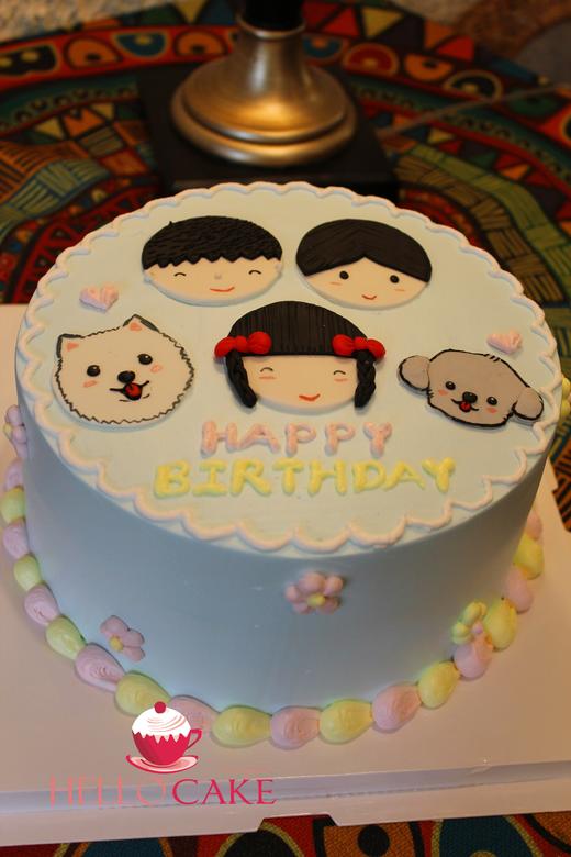 翻糖头像  家人 宠物 下单前请仔细阅读商品详情  如需增加或修改文字 请下单备注 商品图0