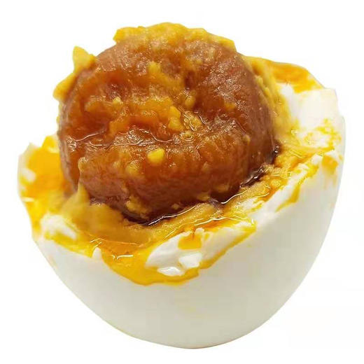 山东特产微山湖咸鸭蛋流油60g*20枚 起沙不咸 商品图1
