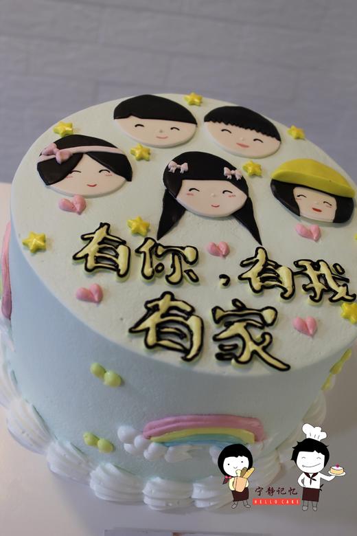 翻糖头像 下单前请仔细阅读商品详情  如需增加或修改文字 请下单备注 商品图1
