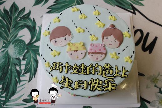 翻糖头像 家人 头像 下单前请仔细阅读商品详情  如需增加或修改文字 请下单备注 商品图2