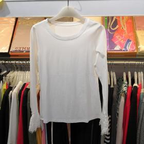 上女打板圆领打底衫