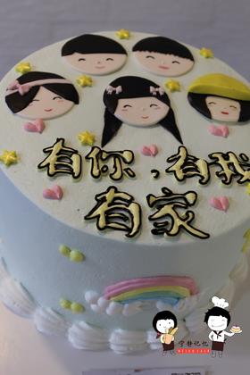翻糖头像 下单前请仔细阅读商品详情  如需增加或修改文字 请下单备注
