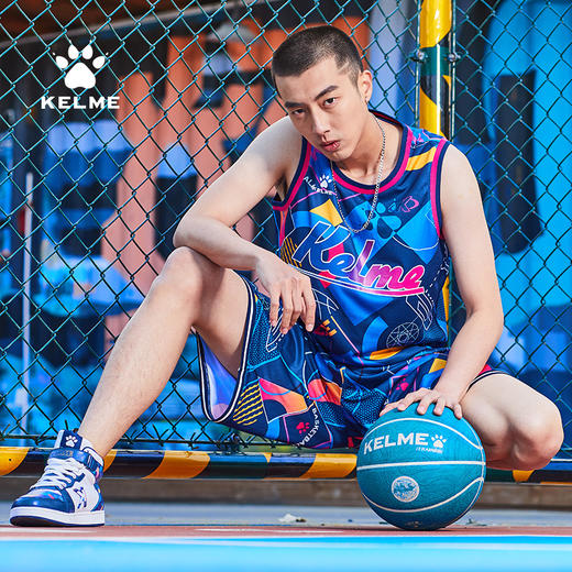 kelme卡尔美无袖t恤男上衣新款圆领运动背心跑步健身篮球训练 商品图1