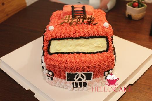 汽车蛋糕 消防车   下单前请仔细阅读商品详情    如需增加或者修改文字 请下单备注 商品图1