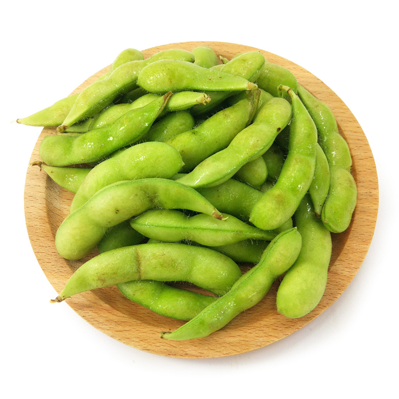 慢绿寻味|新鲜青毛豆当季时令生大豆蔬菜带壳青豆米现