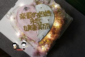 女士蛋糕 鲜花 下单前请仔细阅读商品详情  如需增加或修改文字 请下单备注