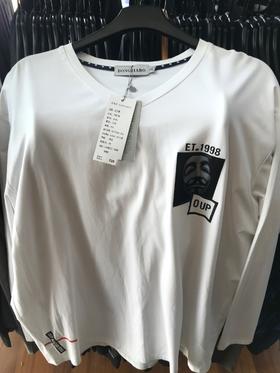 上男V领长T8084-2