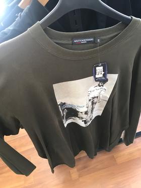 男特大杂款圆领长T