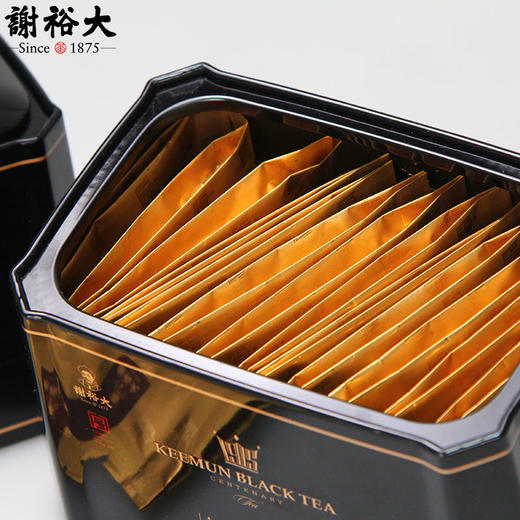 2023年新茶上市谢裕大祁门红茶 金冠系列 红誉6000 祁红香螺4罐装 240g 商品图3