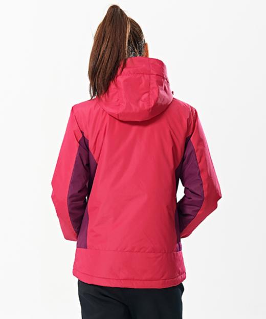 威鼎新品女士寒冬保暖防寒服户外防水连帽冲锋衣男女情侣棉外套 商品图2