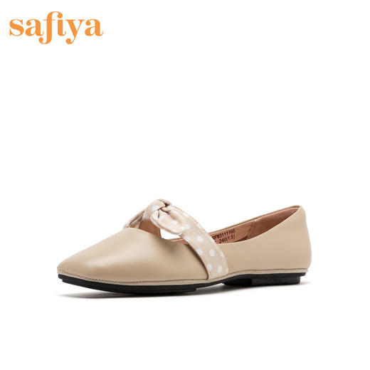 【双节返场】商场同款 | Safiya索菲娅春秋舒适玛丽珍鞋女蝴蝶结浅口单鞋SF93111165 商品图0