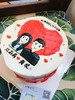 奶油手绘 结婚纪念 情侣 下单前请仔细阅读商品详情   如需增加或修改文字  请下单备注 商品缩略图1