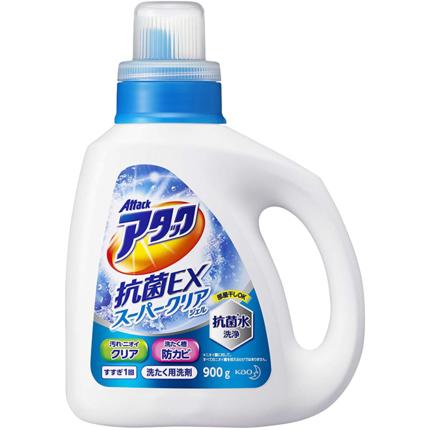 日本原装KAO花王高渗透抗菌消臭酵素洗衣液900g*3瓶 商品图0