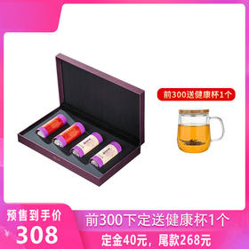 【38女王节预售】澜沧古茶 2020年紫龙玉饼礼盒装 云南普洱茶生茶熟茶