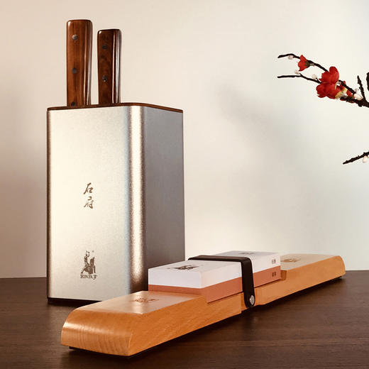 【拿铁铁器 | 手工锻打中华家刀】和系列 H3 · 六六大顺刀具六件套 （经典款） 商品图0