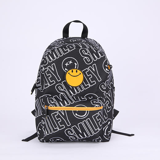 Smiley “百变表情”时尚双肩背包（每天更换不一样的笑脸） 商品图0
