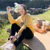 范奎恩韩版大码女装上衣胖MM2020春款新款胖妹妹宽松显瘦加绒卫衣 商品缩略图2