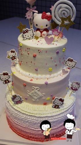 三层 hello Kitty 下单前请仔细阅读商品详情  如需增加或修改文字 请下单备注
