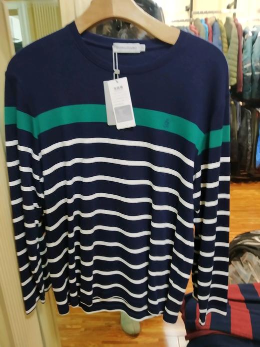 上男圆领长T8242-1 商品图0
