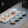 【茶杯/品茗杯】德化手工金线白瓷功夫茶具家用茶杯主人品茗杯个人杯 6个盒装 商品缩略图1