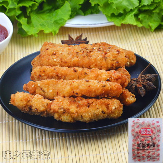 泰森 新疆鸡柳 2.5kg/包(鸡块/鸡米花)