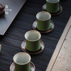 【茶杯/品茗杯】青竹品杯主人杯功夫茶杯陶瓷品茗杯小单杯手工杯垫套装品茶杯子 商品缩略图2