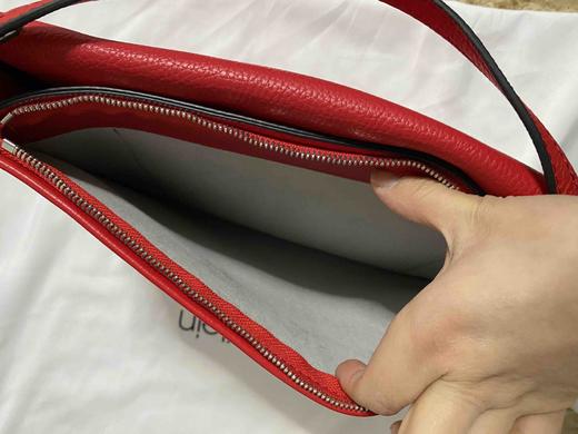 Ck正红色手拎包（可自配斜挎背带），带吊牌 商品图1