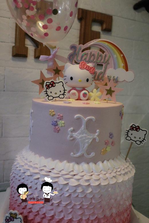 双层 hello Kitty 下单前请仔细阅读商品详情  如需增加或修改文字 请下单备注 商品图1