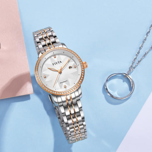 飞亚达花语系列机械女表LA802008.MWMD 商品图5