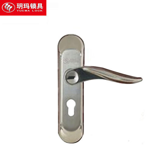 玥玛-室内房门锁B002-S16钢拉丝 商品图0