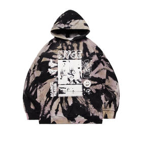 MYGE 扎染照片印花连帽卫衣 MYGEMH024