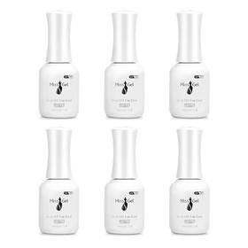 魅思星钻胶 15ml 擦洗封层6瓶套装