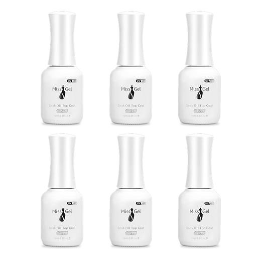 魅思星钻胶 15ml 擦洗封层6瓶套装 商品图0