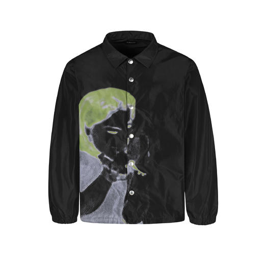 RANDOMEVENT 图案印花翻领外套 20SS2922BLK 商品图0