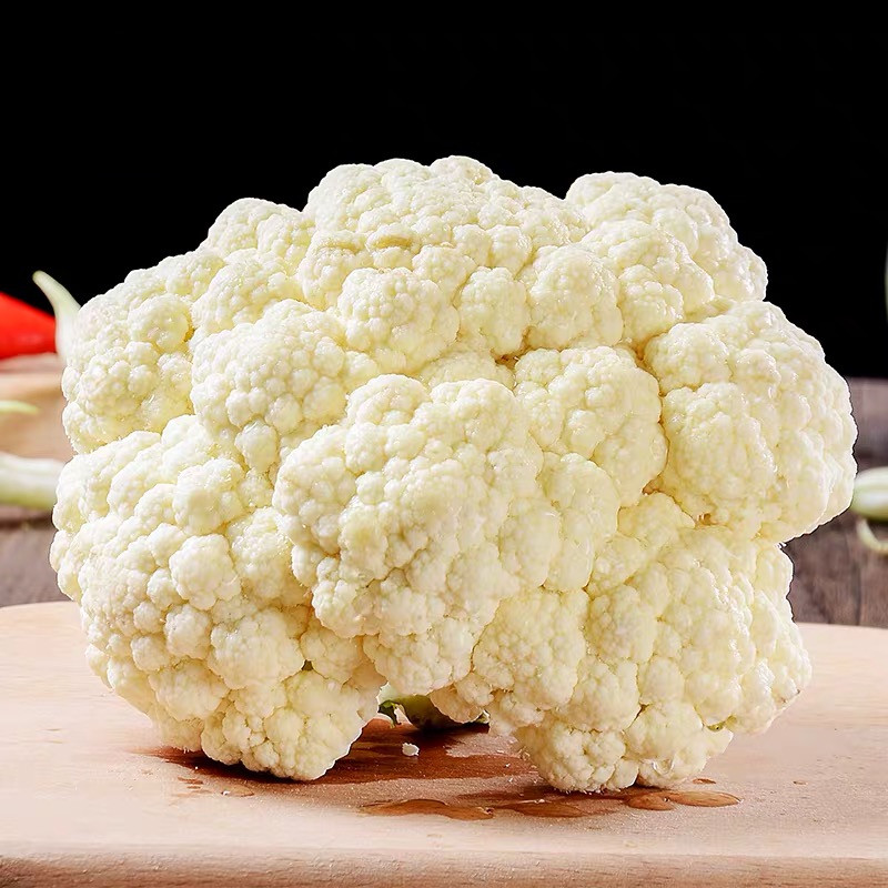 特惠花菜3.2元/斤山东优质白花菜花朵密实口感鲜嫩