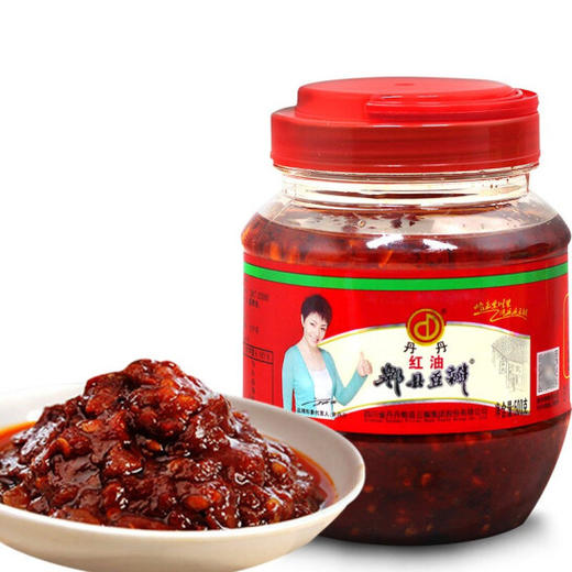 丹丹红油郫县豆瓣酱500g/瓶 商品图1