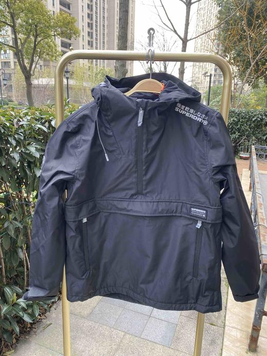 superdry极度干燥  秋季防风连帽外套冲锋衣 商品图7