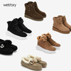 westory2018年新款冬季雪地靴厚底加绒绒面短靴冬靴女W284S81191 商品缩略图3