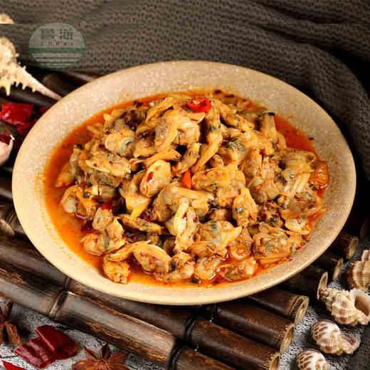 鲁海 LUHAI 速冻微波麻辣花蛤肉 230g 盒装 商品图4