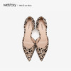 westory2019新款豹纹尖头高跟鞋女性感百搭气质单鞋W29AH50691 商品缩略图3