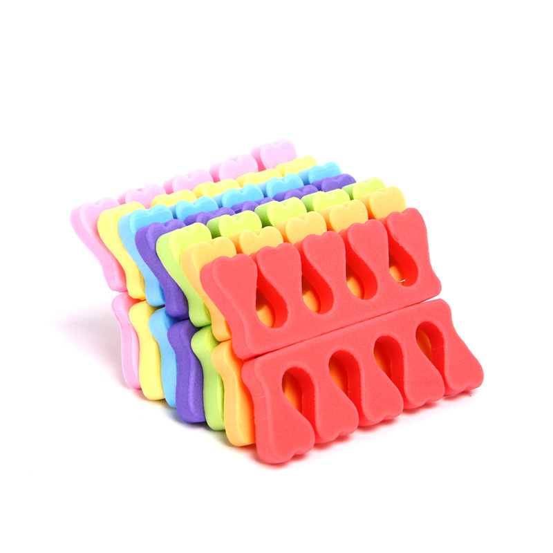 魅思海棉分趾器隔趾器 颜色随机一对