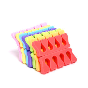 魅思海棉分趾器隔趾器 颜色随机一对