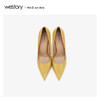westory2020春季新款尖头高跟鞋女细跟优雅古风W20AE51261 商品缩略图2