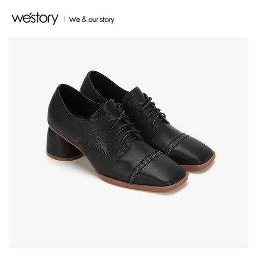 westory2020春季新款时尚休闲单鞋女W20AM51001 商品图0