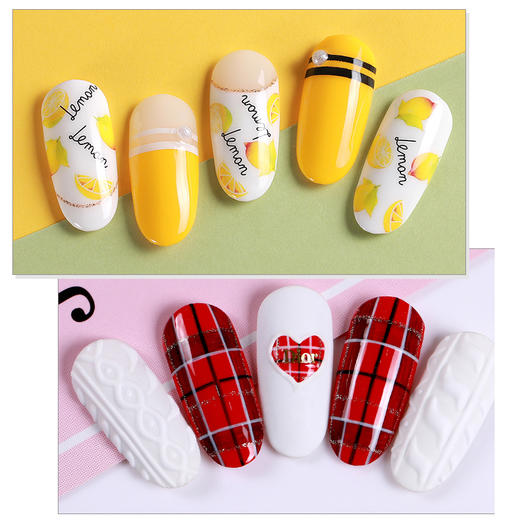 大理石纹美甲拉线笔3支装 商品图2