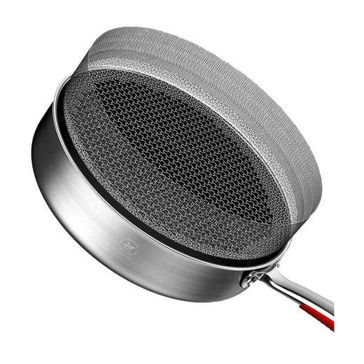 康巴赫第三代煎盘316不锈钢煎锅不粘锅平底锅德国牛排煎饼煎蛋锅 商品图2